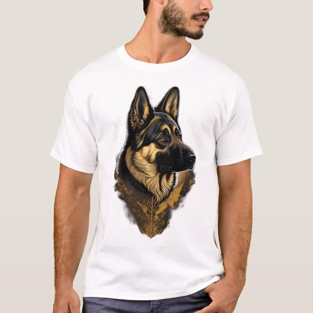 Camiseta The German Shepherd 004  (Frente)