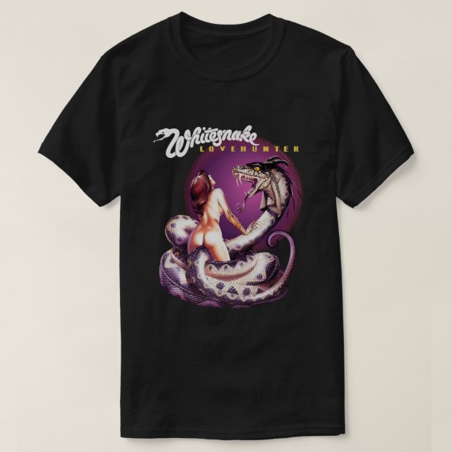 Camiseta The Girl And Snake Lovehunter (Frente do Design)