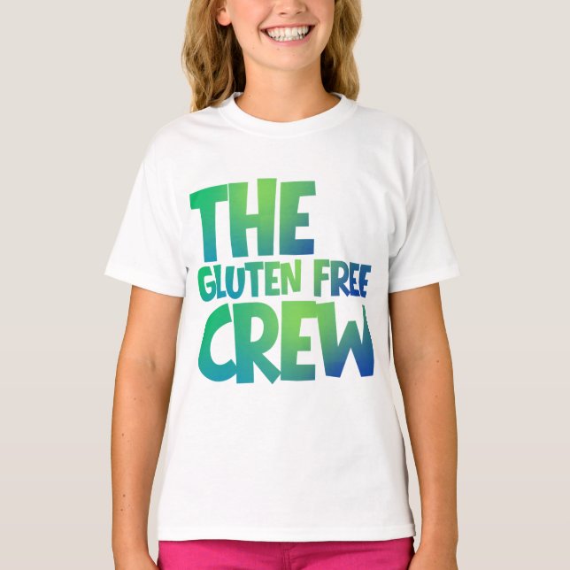 Camiseta The Gluten Free Crew Girls (Frente)