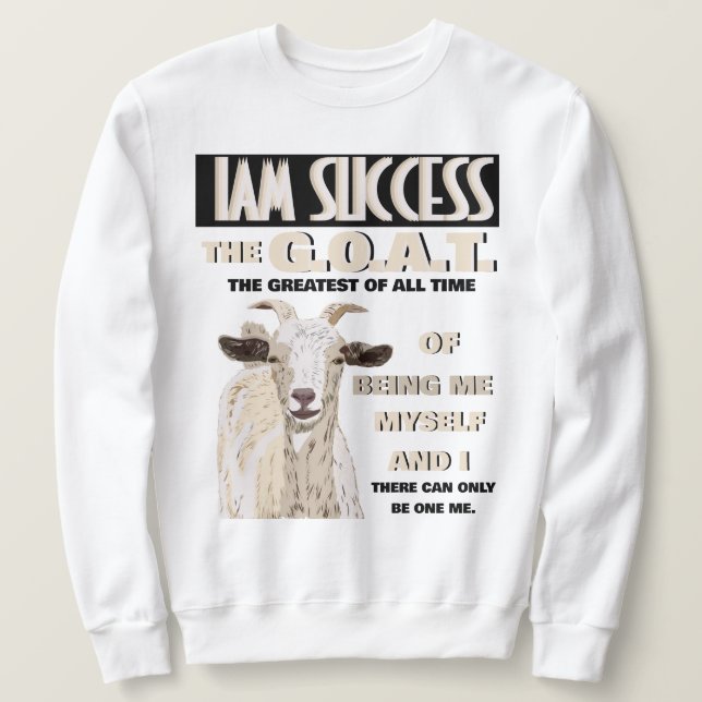 Camiseta THE GOAT (Frente do Design)