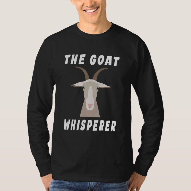 Camiseta The Goat Whisperer  Goat  Farmer  4 (Frente)