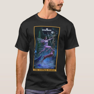 Camiseta The Goddess Diana in The High Priestess Tarot Card