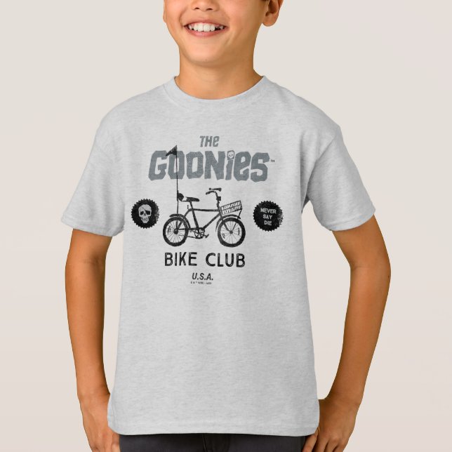 Camiseta The Goonies Bike Club U.A. (Frente)