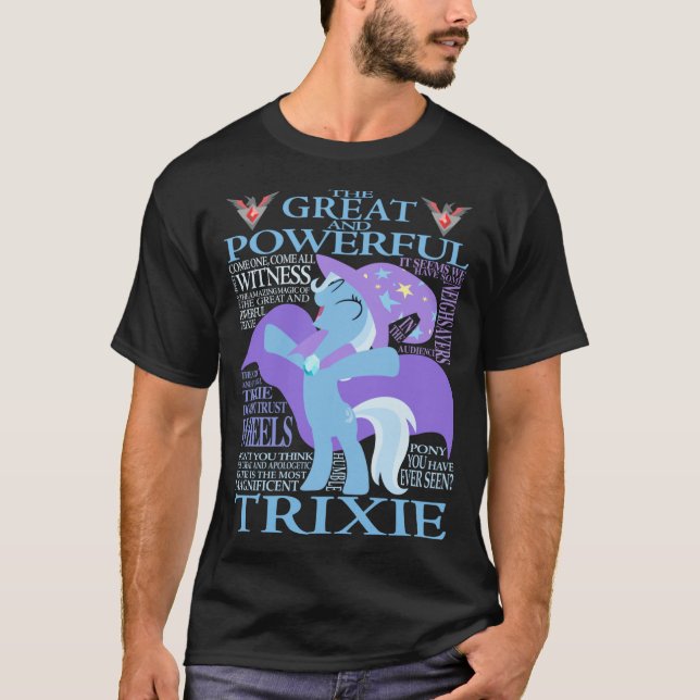 Camiseta The Great and Powerfulriie retro (Frente)