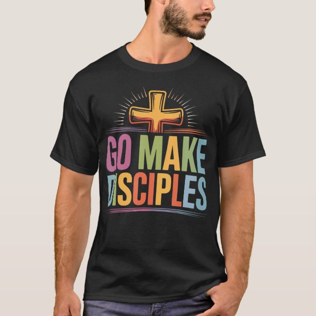 Camiseta The Great Commission Witness Wear - Faith Based Ch (Frente)