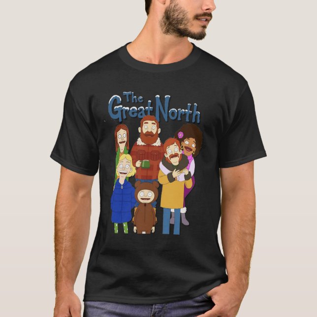 Camiseta The Great North  boy (Frente)