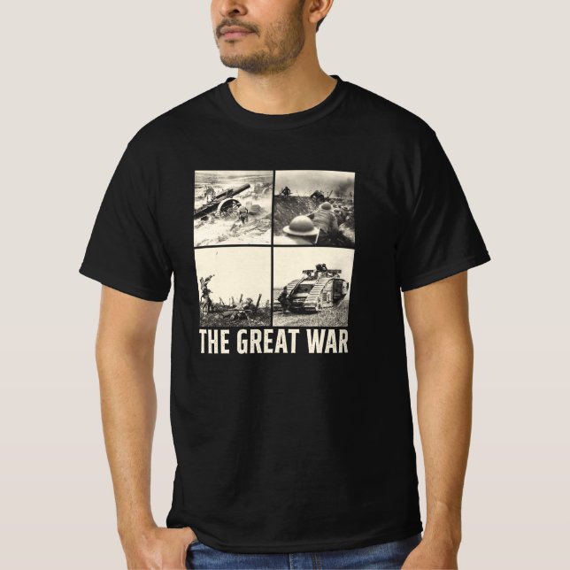 Camiseta The Great War - WW1 Photos (Frente)