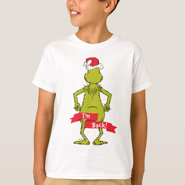 Camiseta The Grinch | I'm Back Funny (Frente)
