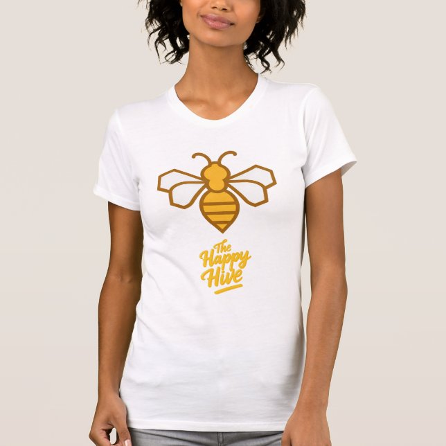 Camiseta the happy hive (Frente)