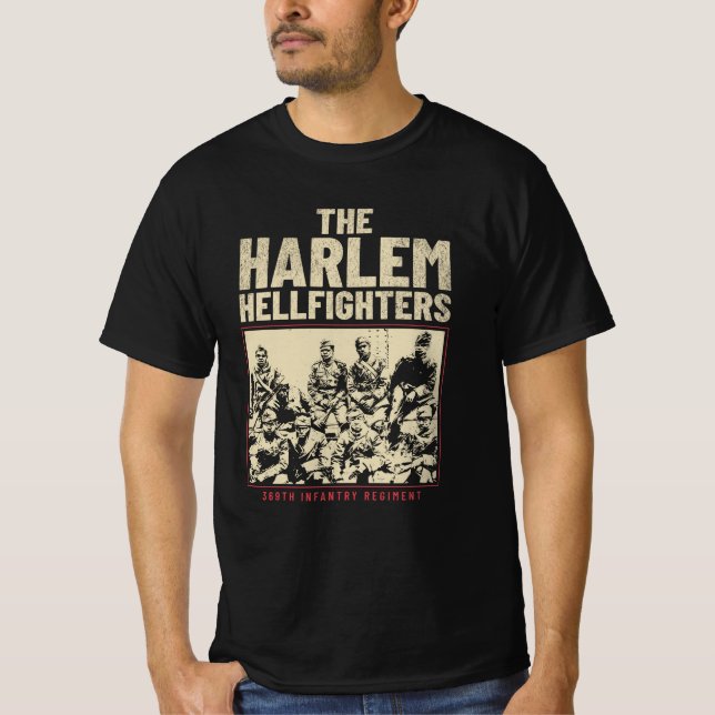 Camiseta The Harlem Hellfighters - WW1 Tribute (Frente)