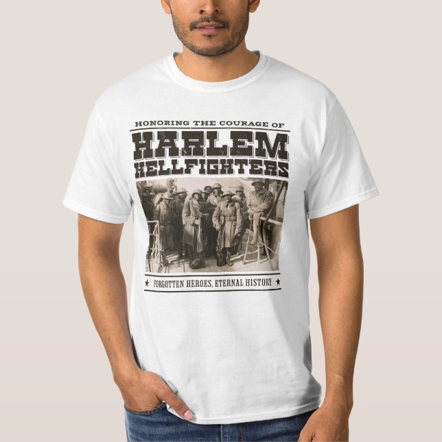 Camiseta The Harlem Hellfighters - WW1 Tribute (Frente)