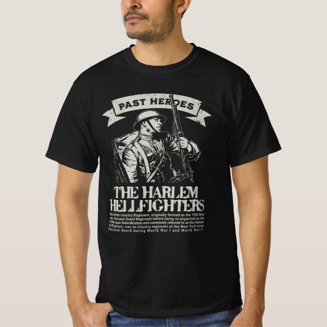 Camiseta The Harlem Hellfighters - WW1 Tribute (Frente)