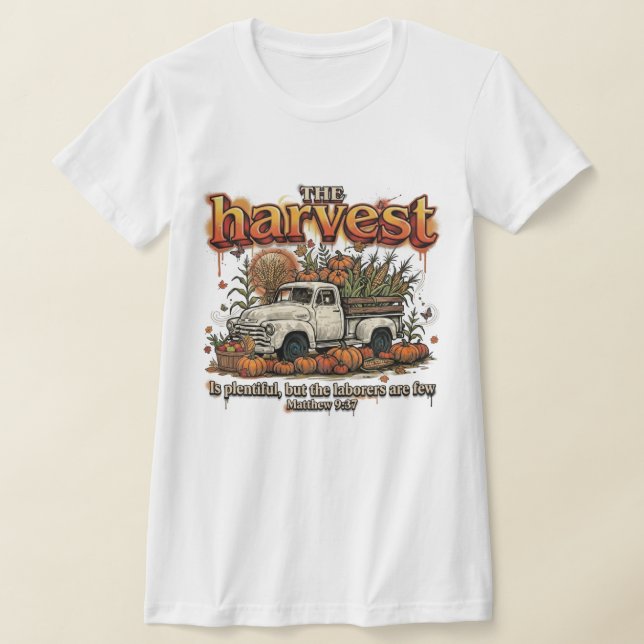 Camiseta "The Harvest" Urban Faith Collection: 3D Graffiti  (Postura )