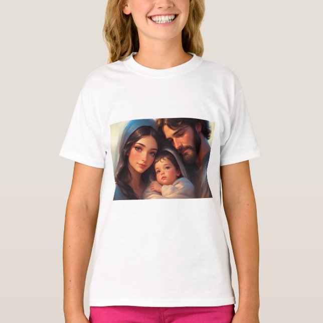 Camiseta The Holy Family Girl's Tee Shirt (Frente)
