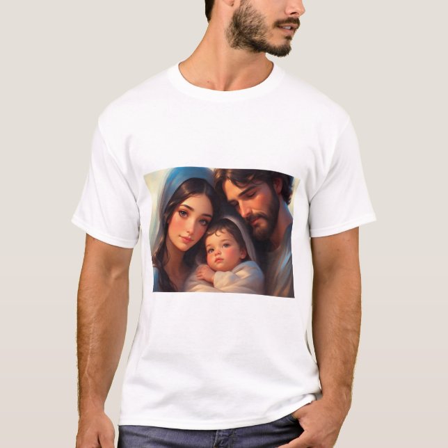 Camiseta The Holy Family Men's Tee Shirt (Frente)