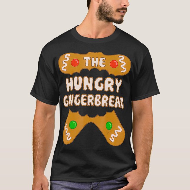 Camiseta The Hungry Gingerbread, Family Matching Group Chri (Frente)