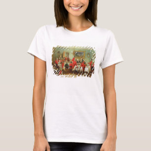 Camiseta The Hunt Breakfast, Solteiro Hall, 1836 (óleo em