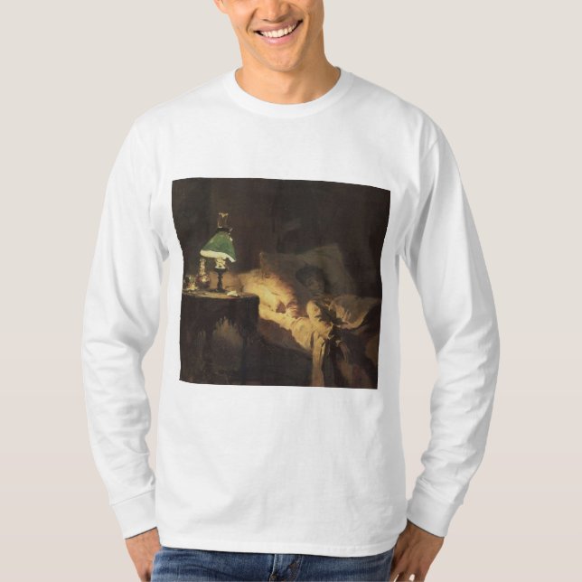 Camiseta The Ill Woman (por Vasily Polenov) (Frente)