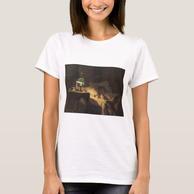Camiseta The Ill Woman (por Vasily Polenov) (Frente)