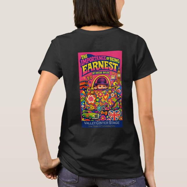 Camiseta The Importance of Being Earnest (Verso)