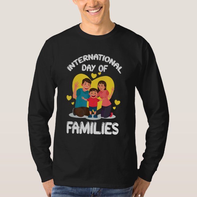 Camiseta The International Day Of Families United Nations (Frente)