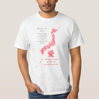 Camiseta The Japanese Islands are filled with the mind of s