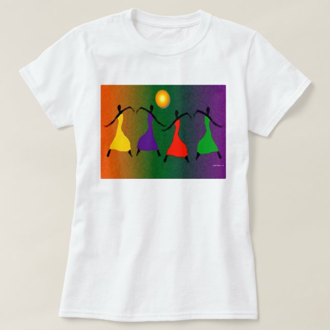 Camiseta The Joy of Dance (Frente do Design)