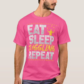 Camiseta The Juggling Repeat Retro Circus Men Juggling