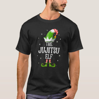 Camiseta The Jujitsu Elf Family Matching Group Christmas