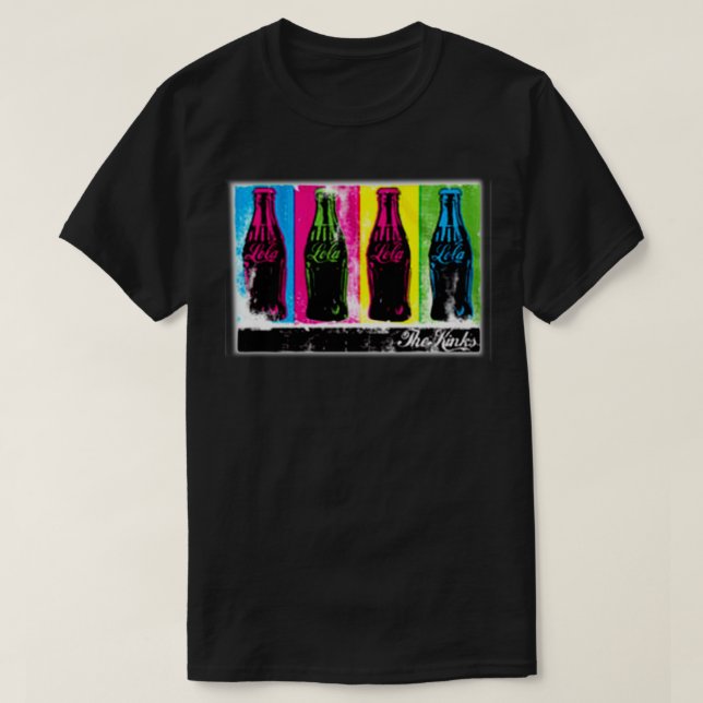 Camiseta The Kinks Band Lola Essential T-Shirt (Frente do Design)