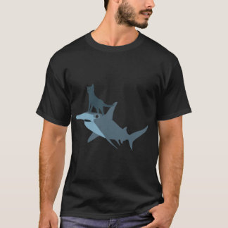 Camiseta The Kitten and the Shark friends