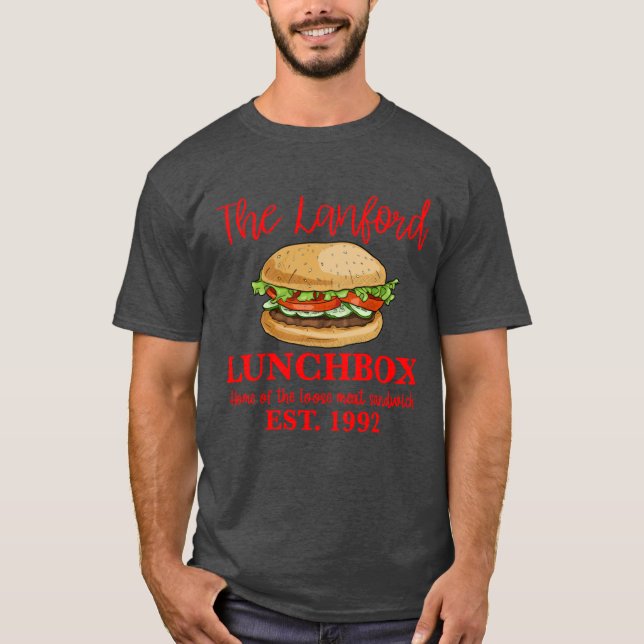 Camiseta The lanford lunchbox funny Roseanne the conners Da (Frente)