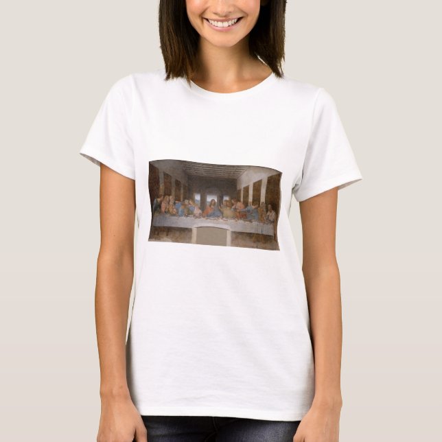 Camiseta The Last Supper 1495 1498 by Leonardo da Vinci (Frente)