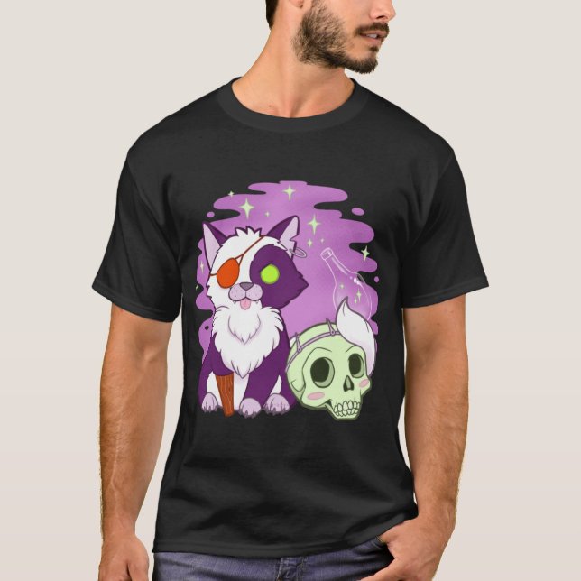 Camiseta The Last Unicorn Pirate Cat (Frente)