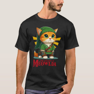 Camiseta The Legend of Meowlda friend