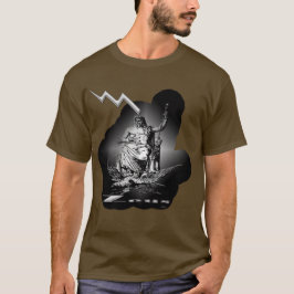 Camiseta The Lightning Bolt of Zeus – Mythic Power Graphic