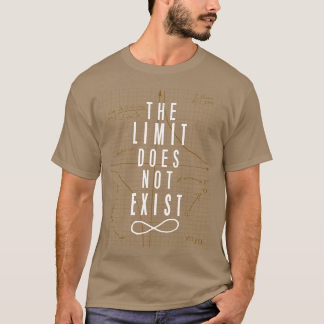 Camiseta The Limit Does Not Exist Oversized (Frente)