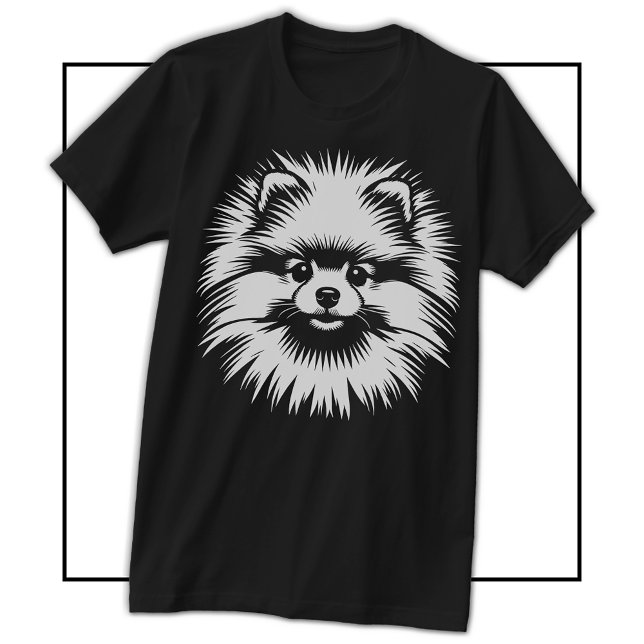 Camiseta The Little MVP: Pomeranian Pop Art Jersey Style (The Little MVP: Pomeranian Pop Art Jersey Style T-Shirt)