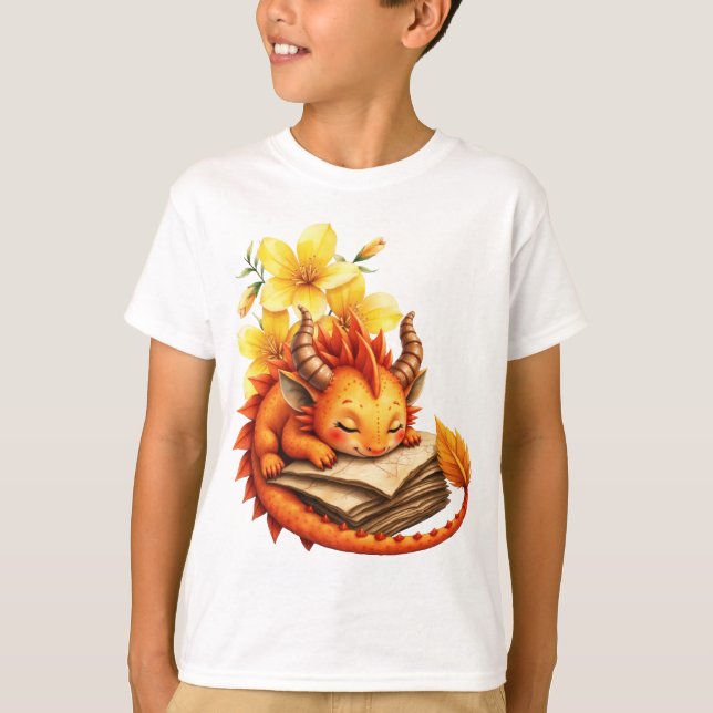Camiseta The Little Mystic Dragon.  (Frente)