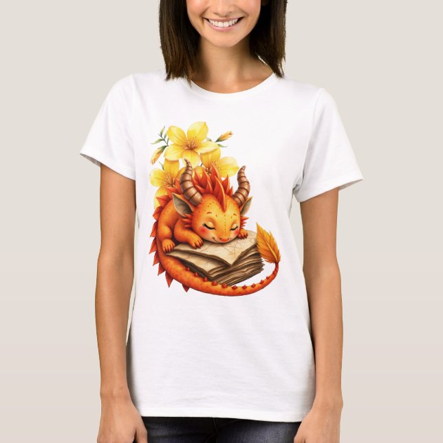 Camiseta The Little Mystic Dragon.  (Frente)