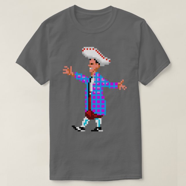 Camiseta The lovely STAN Monkey Island 1 (Frente do Design)