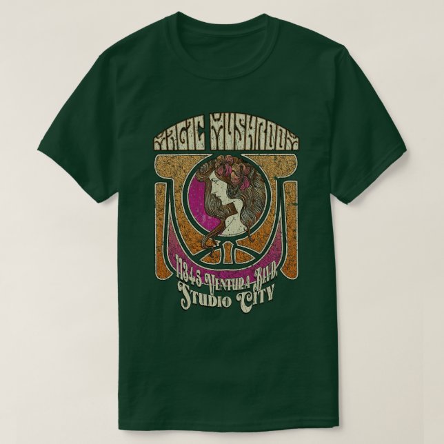 Camiseta The Magic Mushroom 1966 (Frente do Design)