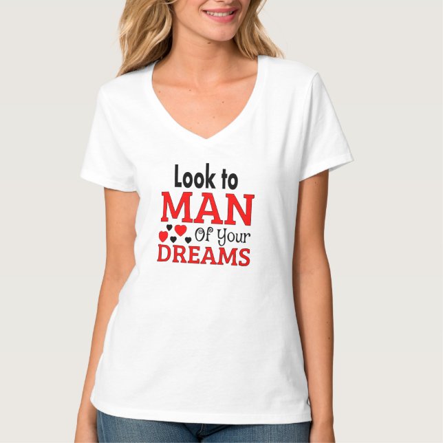 Camiseta the man of your dreams (Frente)