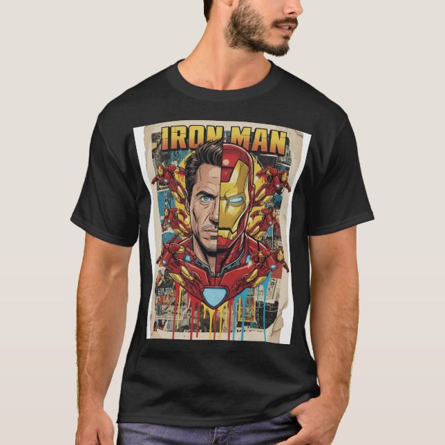 Camiseta The Man & The Machine: A Pop Art Hero (Frente)