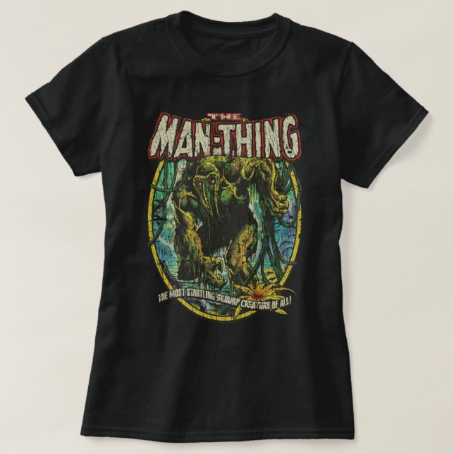 Camiseta The Man Thing 1974 (Frente do Design)