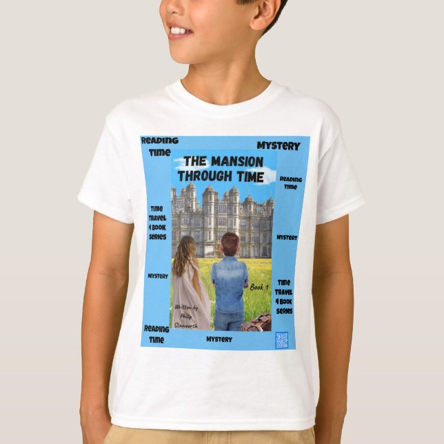 Camiseta The Mansion Through time Book Memorabilia boys (Frente)