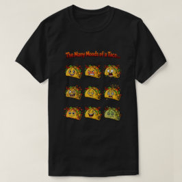 Camiseta The Many Moods of a Taco Dark