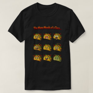 Camiseta The Many Moods of a Taco Dark