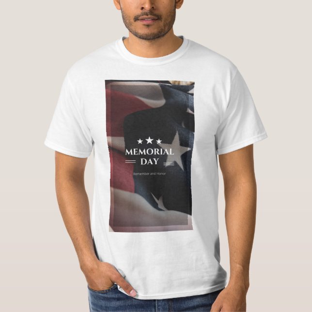 Camiseta The memorial day design  (Frente)