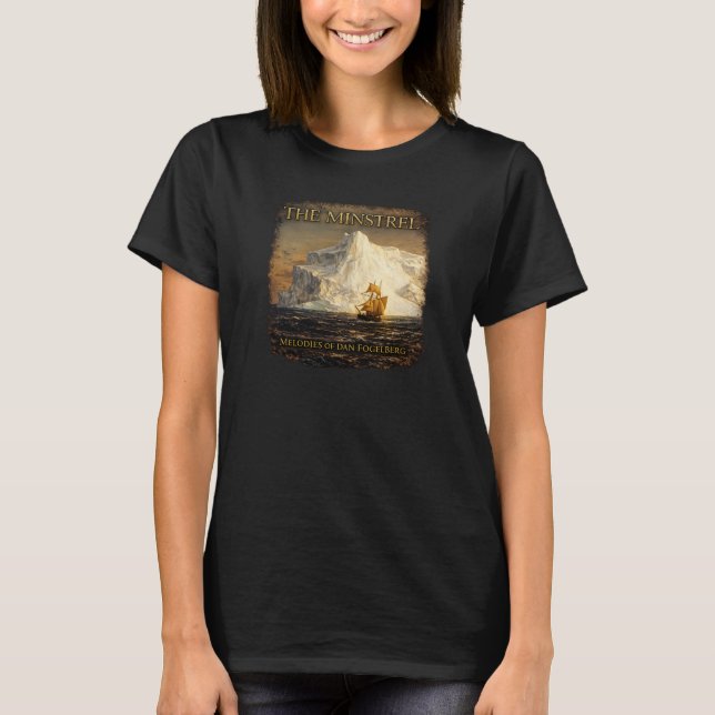 Camiseta The Minstrel CD - Official Ladies T-Shirt! (Frente)